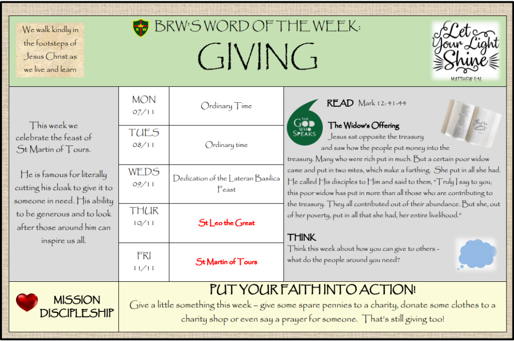 GIVING