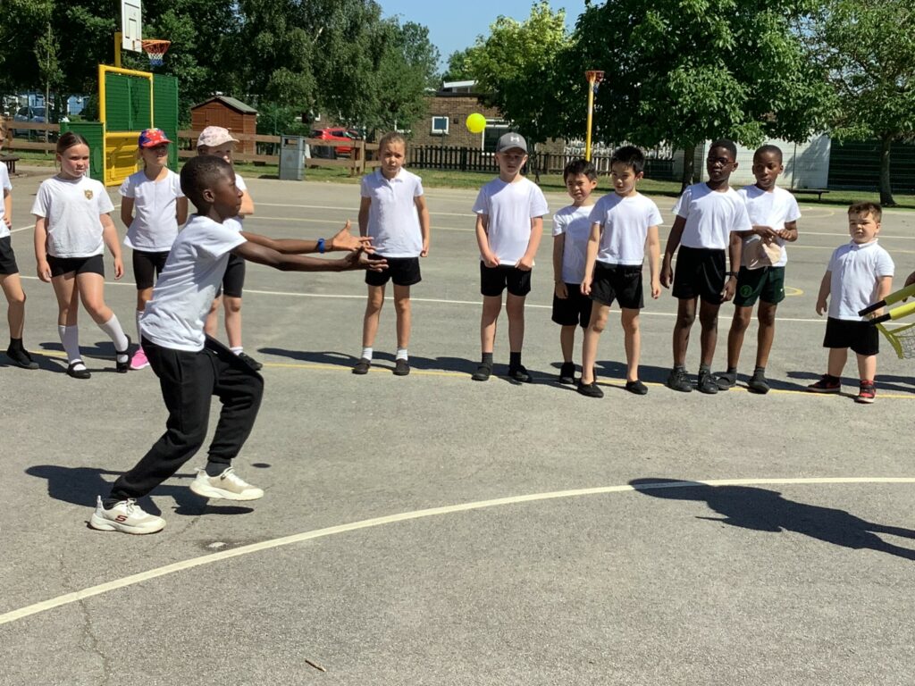 Rounders Skills in Year 3