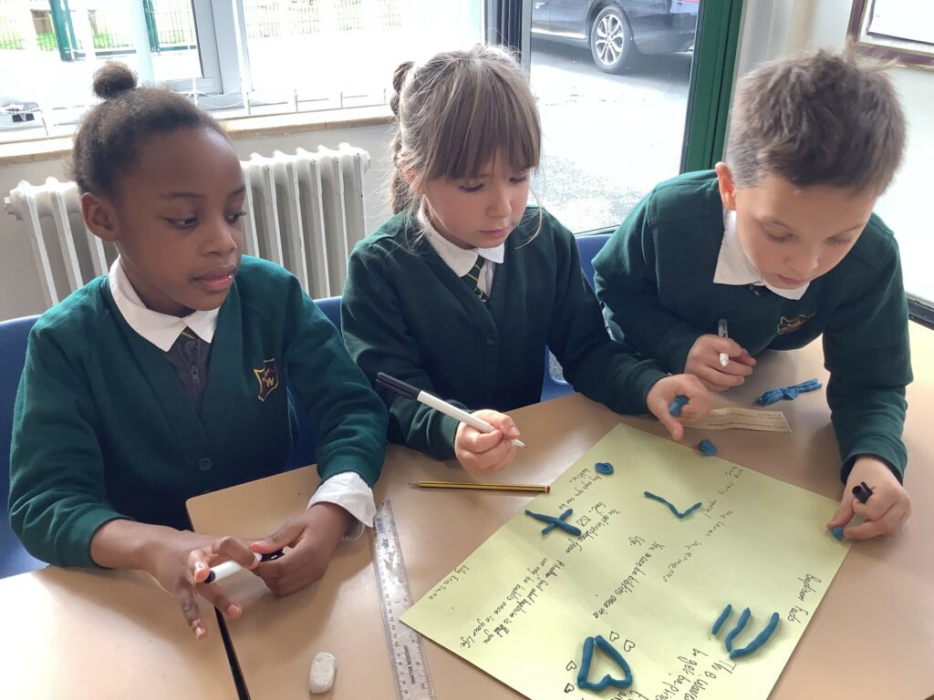 Learning with Playdough!