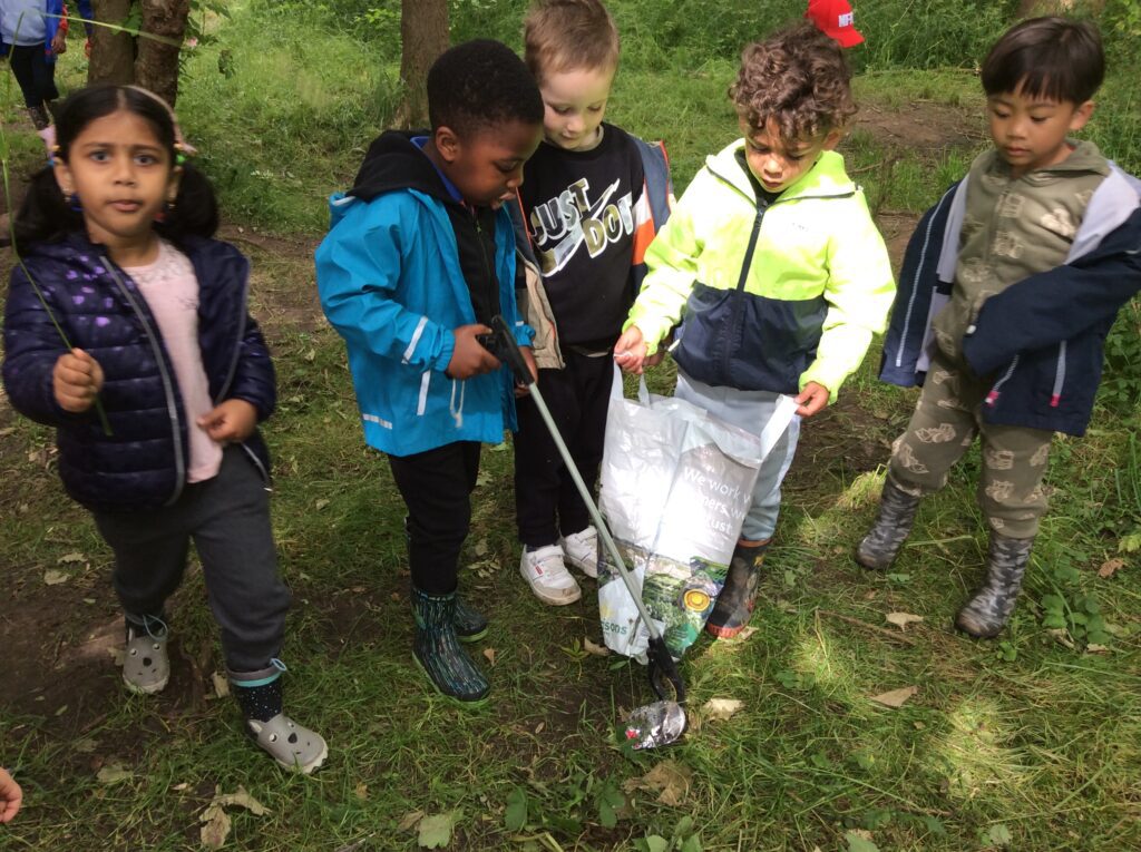 Caring for our World at Forest School