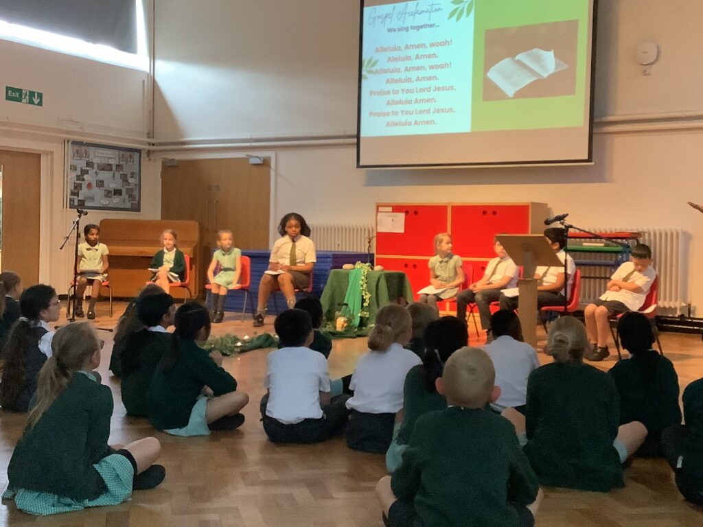 Year 3 Lead the KS2 Liturgy