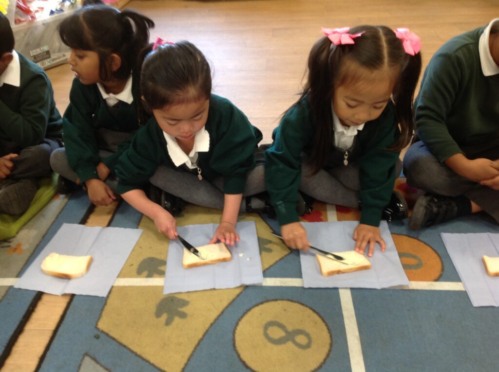 Yum! Delicious Jam Sandwiches