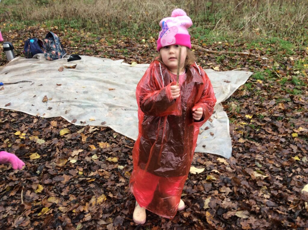 Comparing Sticks, extending language skills.