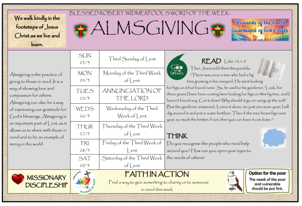 Almsgiving 24.03.25