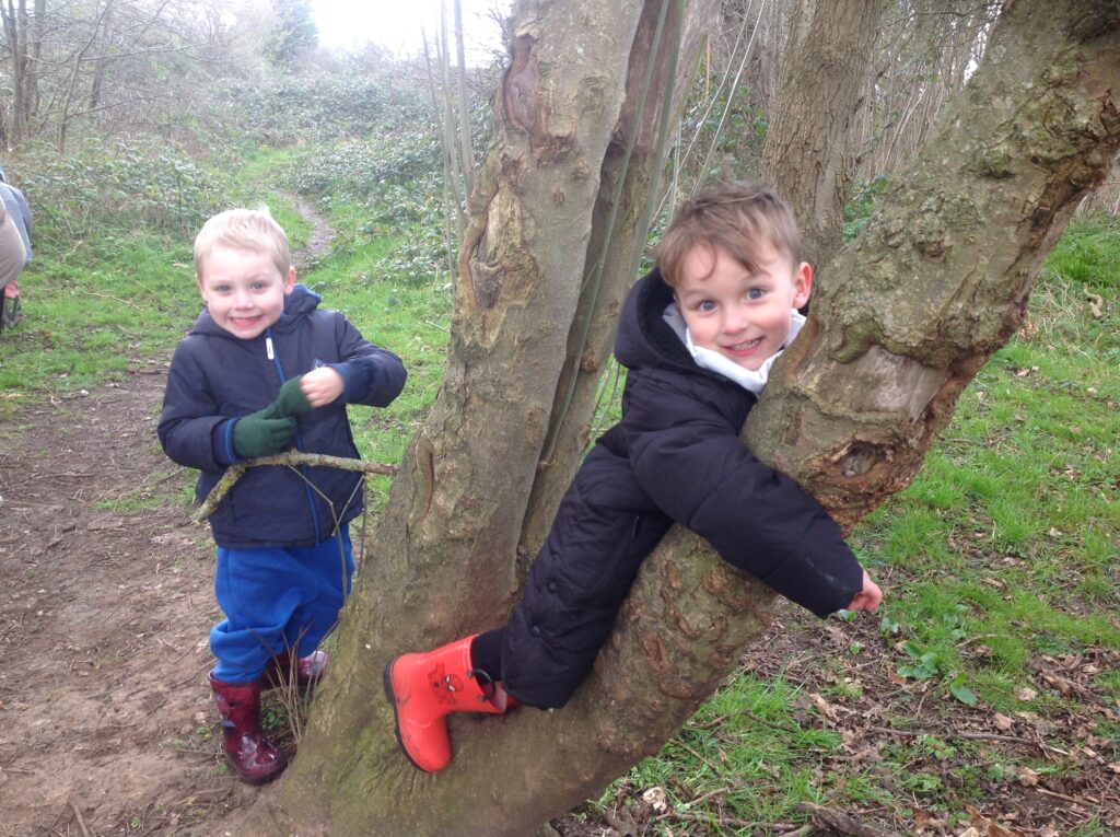 Enjoyment, Excitement and Exploring at Forest School
