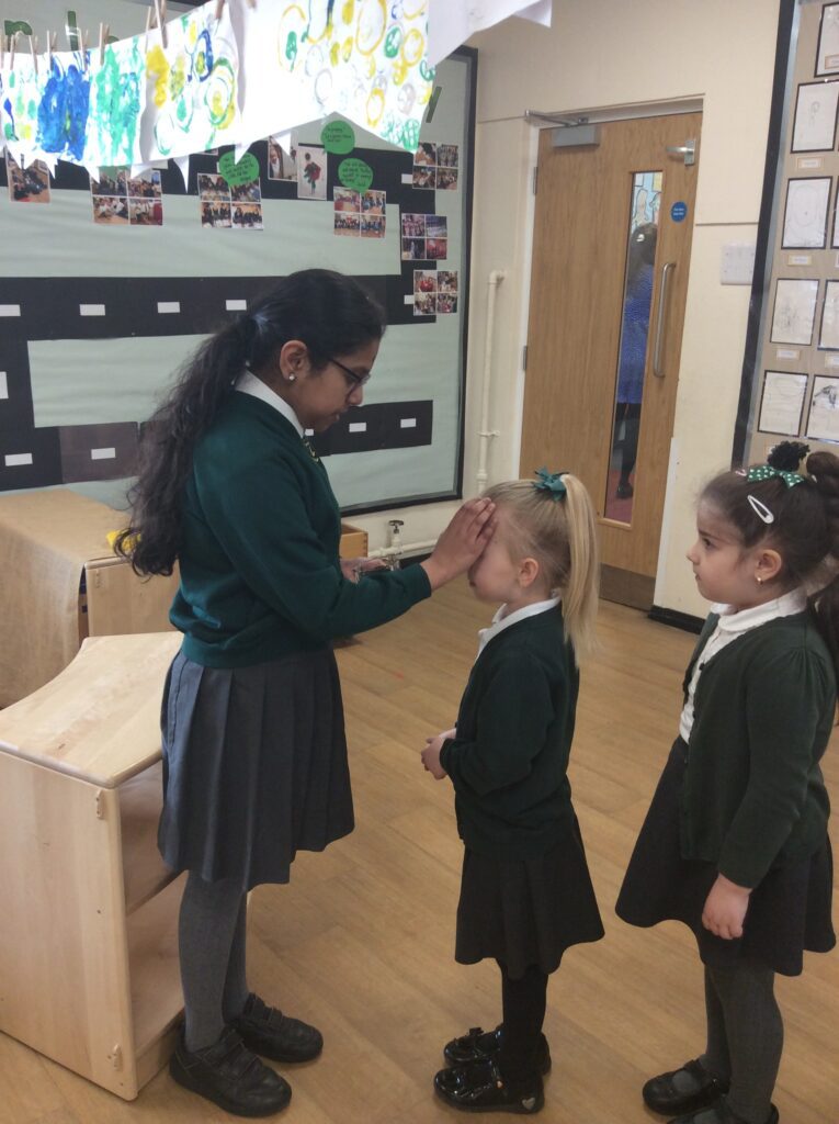 Ash Wednesday Liturgy in Foundation Stage
