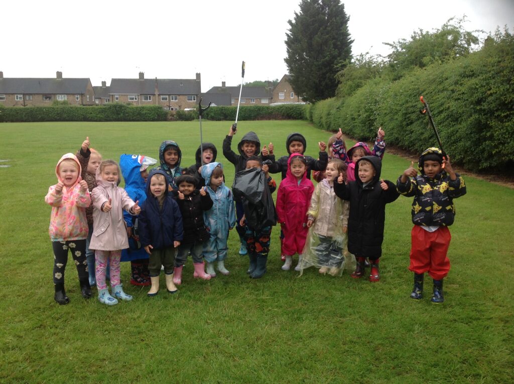 EYFS 'Stewards,' are helping to save the planet!